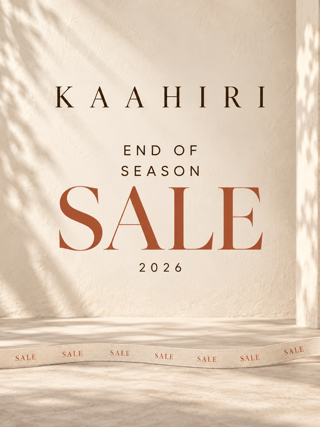 End Of Season Sale 2026
