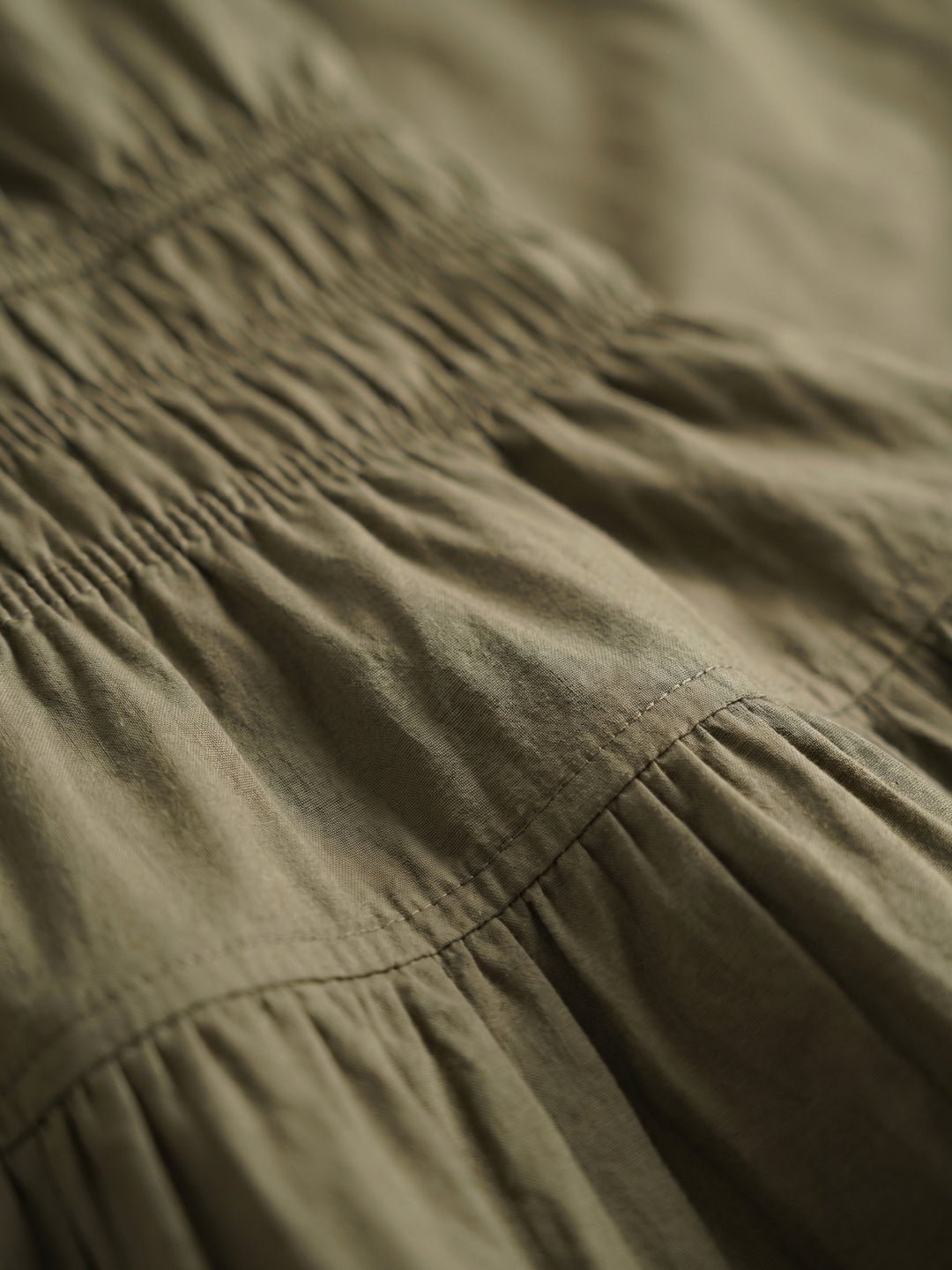 Olive Midi Dress - KAAHIRI