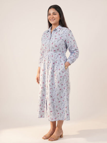 The Bloom Shirt Dress - KAAHIRI