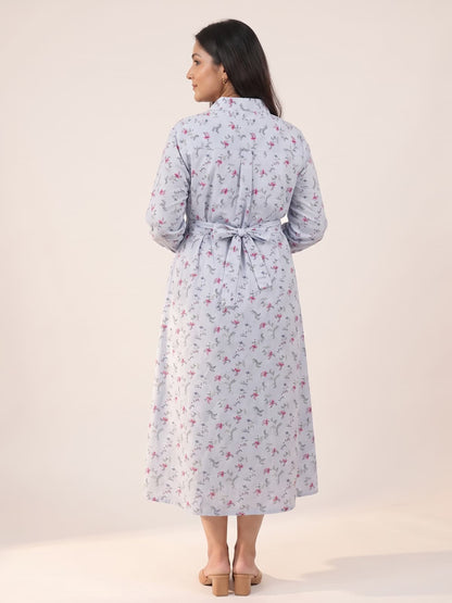The Bloom Shirt Dress - KAAHIRI