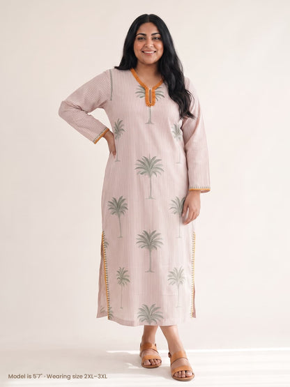 The Palm Shores Kaftan - KAAHIRI