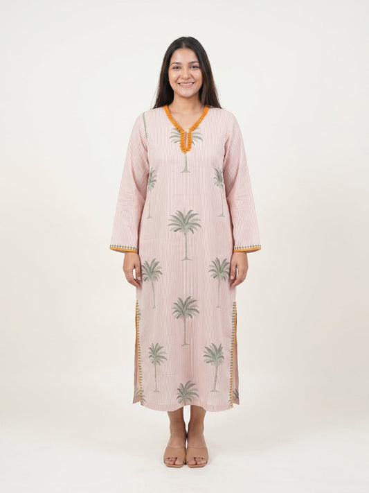 The Palm Shores Kaftan - KAAHIRI