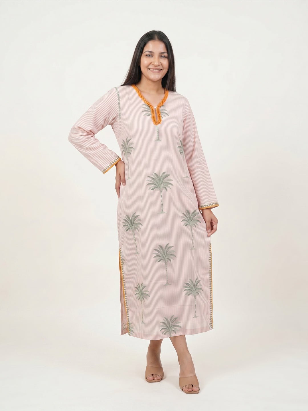 The Palm Shores Kaftan - KAAHIRI