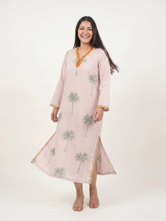The Palm Shores Kaftan - KAAHIRI