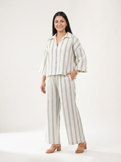 The Reed Stripe Co ord - KAAHIRI
