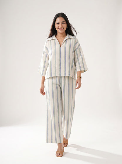 The Reed Stripe Co ord - KAAHIRI