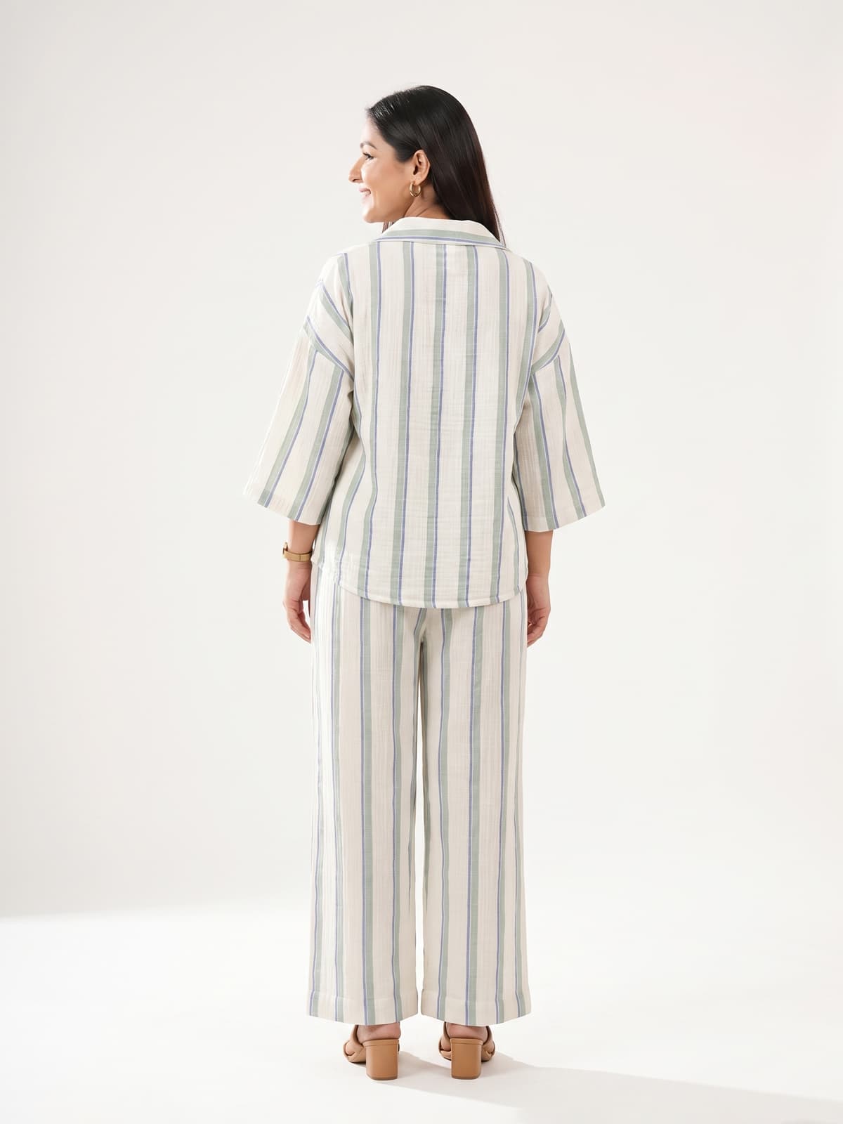 The Reed Stripe Co ord - KAAHIRI