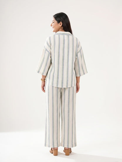 The Reed Stripe Co ord - KAAHIRI